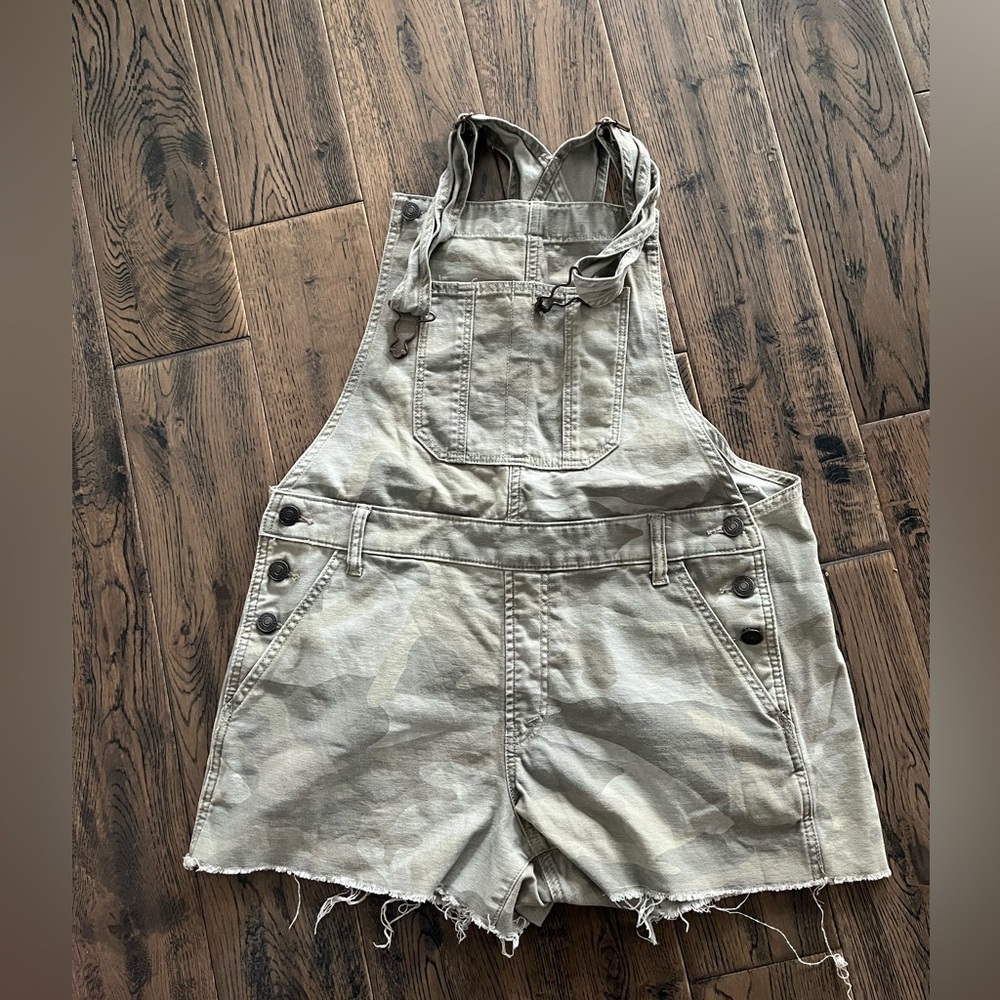 Abercrombie Camo Overalls